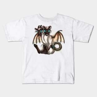 Chimera Cubs: Seal Point Kids T-Shirt